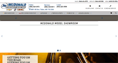 Desktop Screenshot of mcdonaldchevrolet.ca